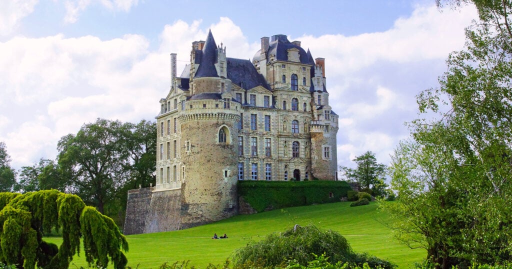 Le château de Brissac, France