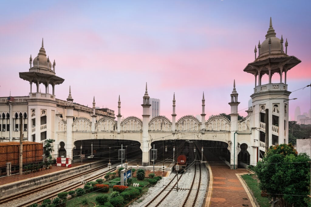 La gare de Kuala Lumpur,