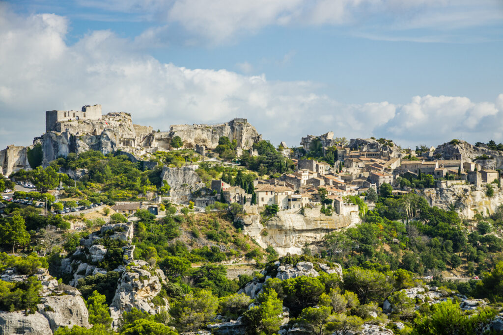 Vue sur Les Baux-de-Provence 