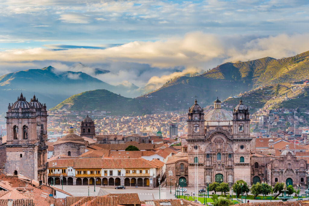 Vue sur Cusco au Pérou 