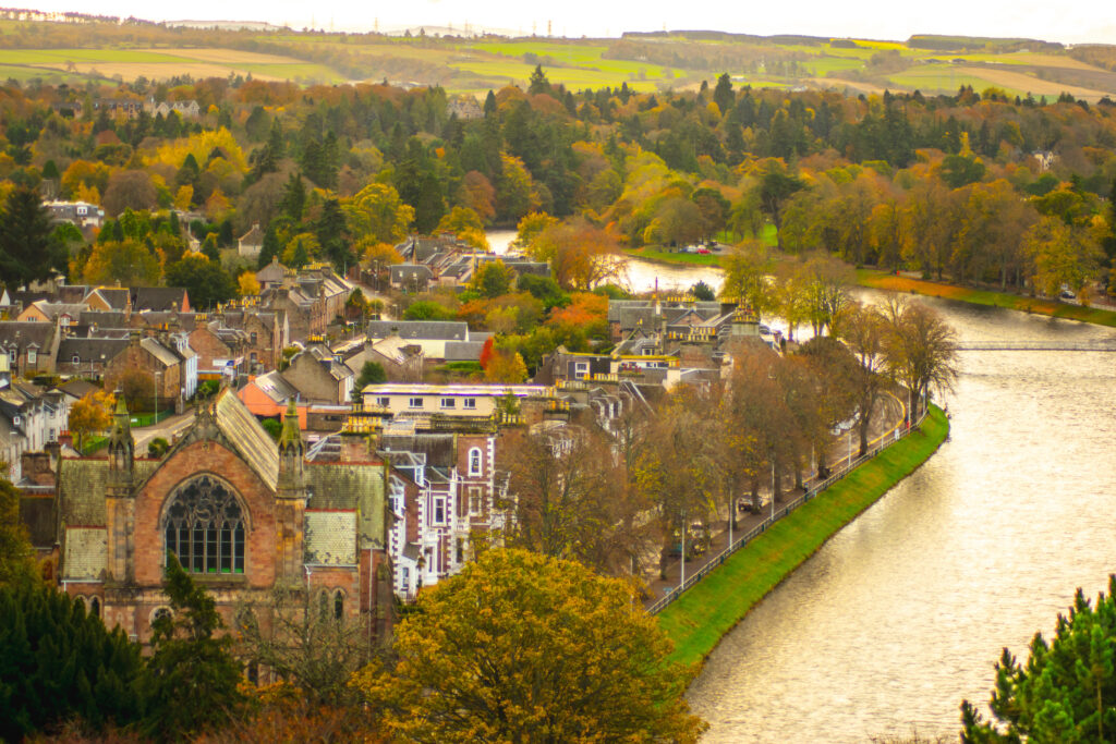 Vue sur Inverness 