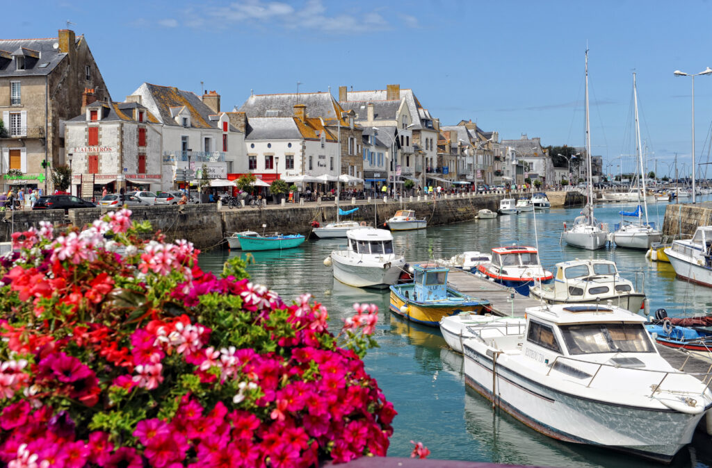 Vue sur le port du Croisic 