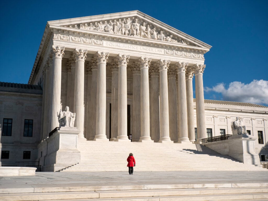 La Cour Suprême à Washington