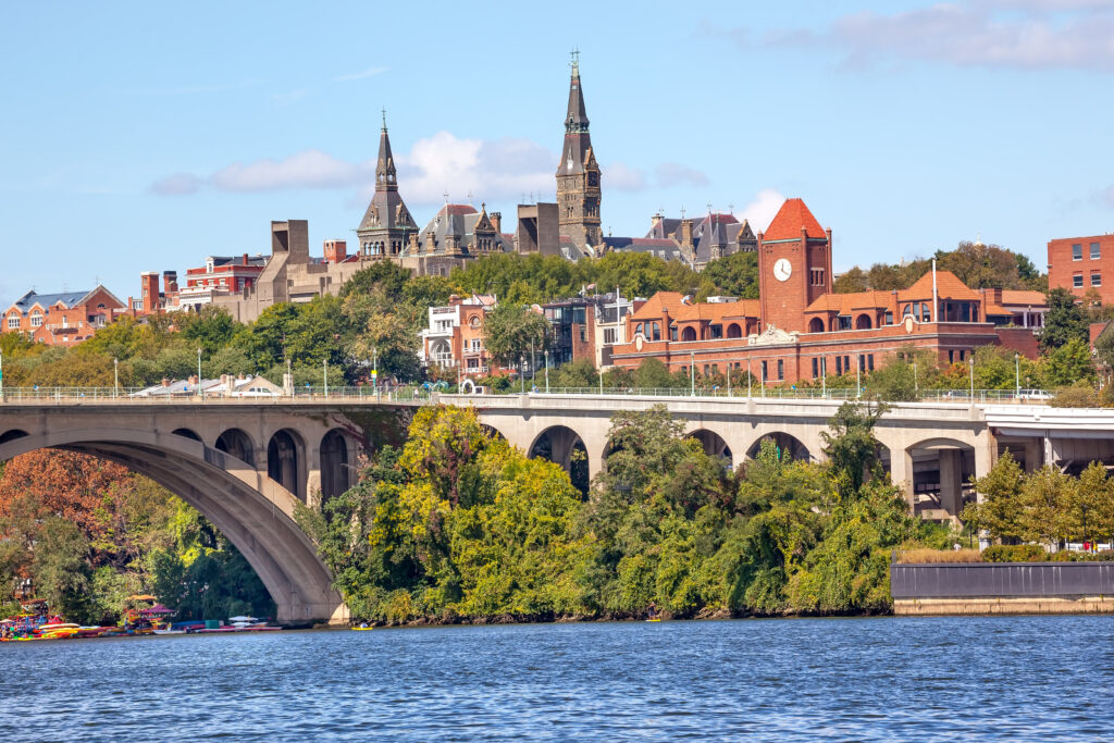 Vue sur Georgetown