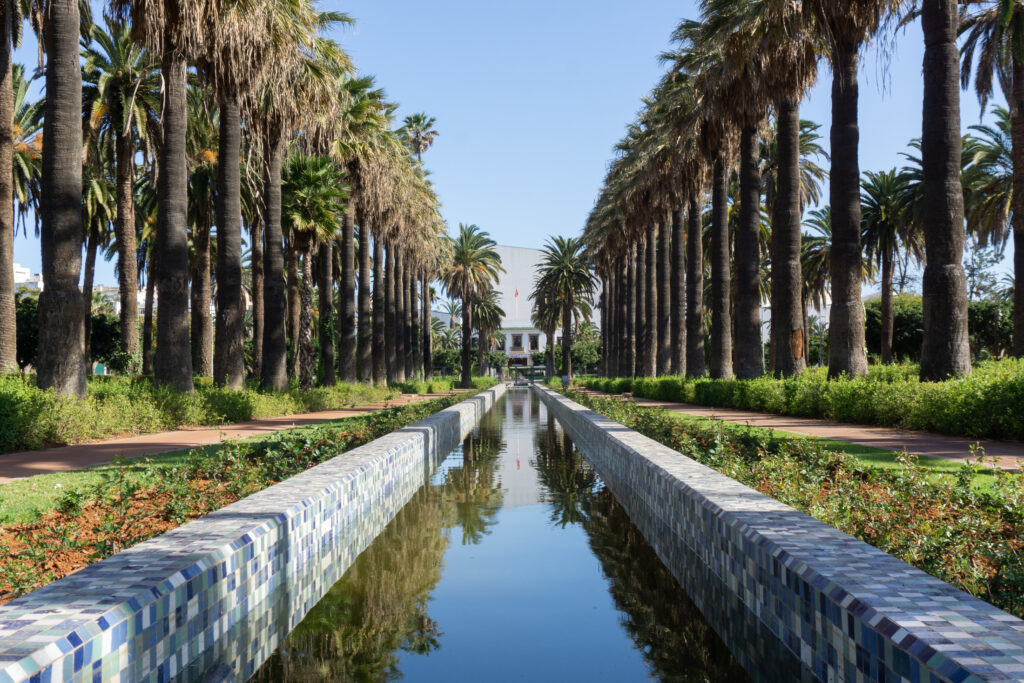 Le parc de la Ligue arabe