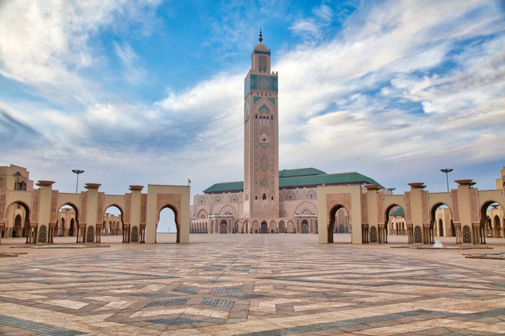 Mosquée Hassan II à Casablanca 