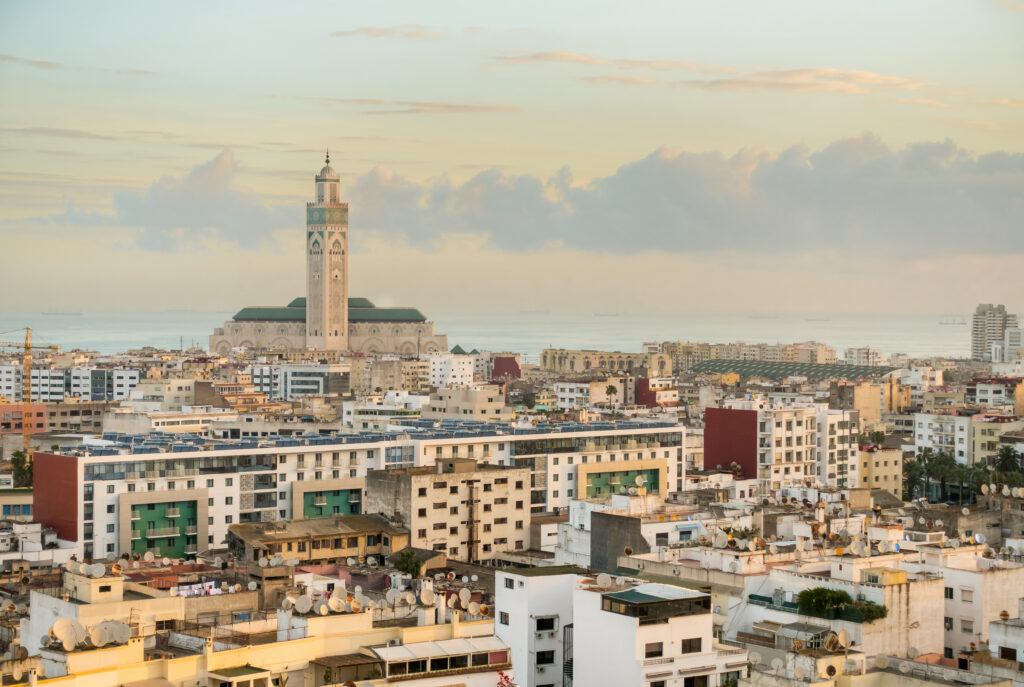 Vue sur Casablanca