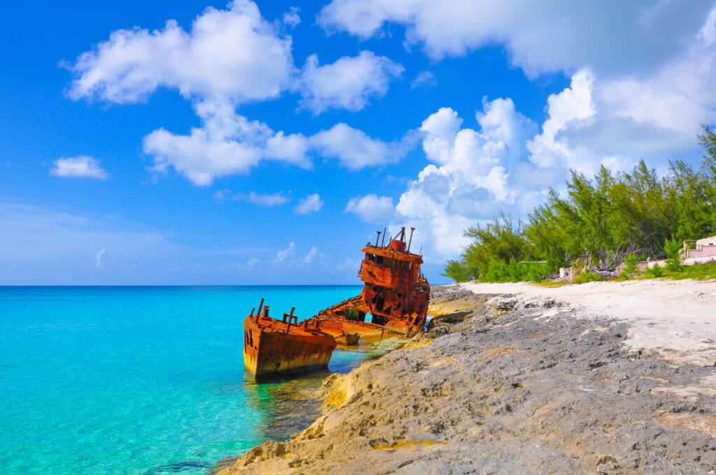 Épave sur l'île de Bimini