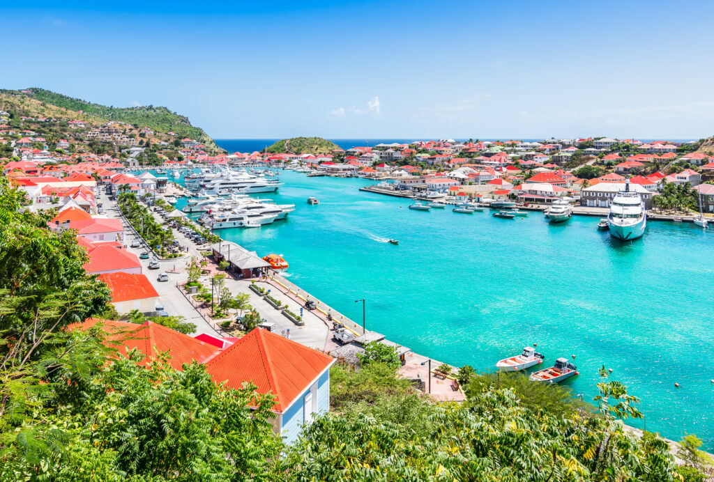 Port de Gustavia à Saint Barth