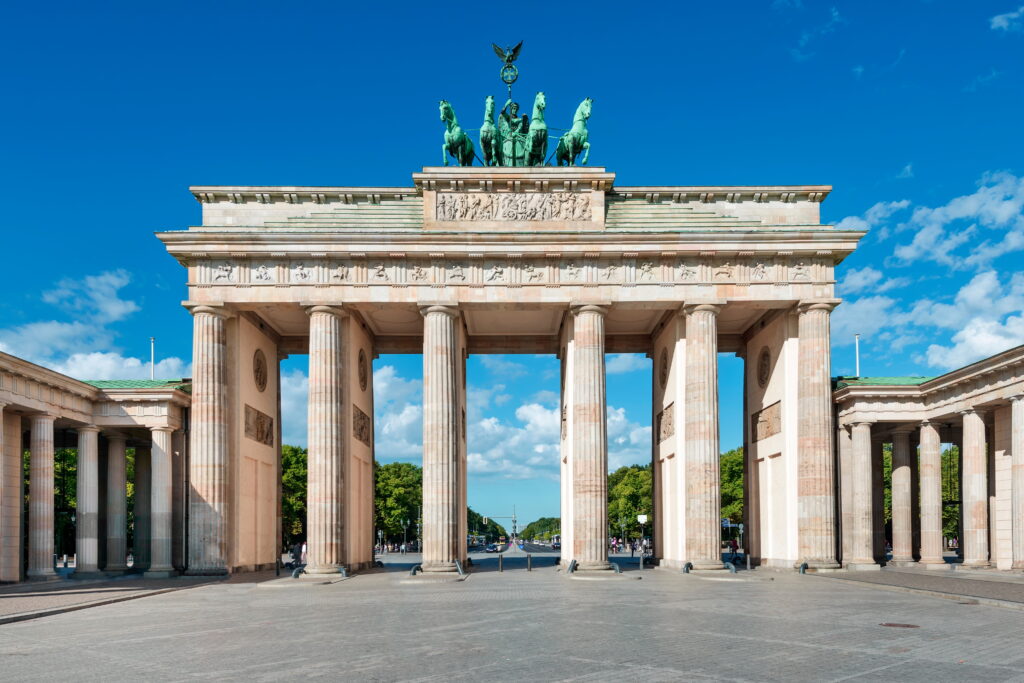 La porte de Brandebourg à Berlin