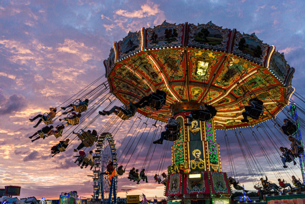 La Theresienwiese de l'Oktoberfest