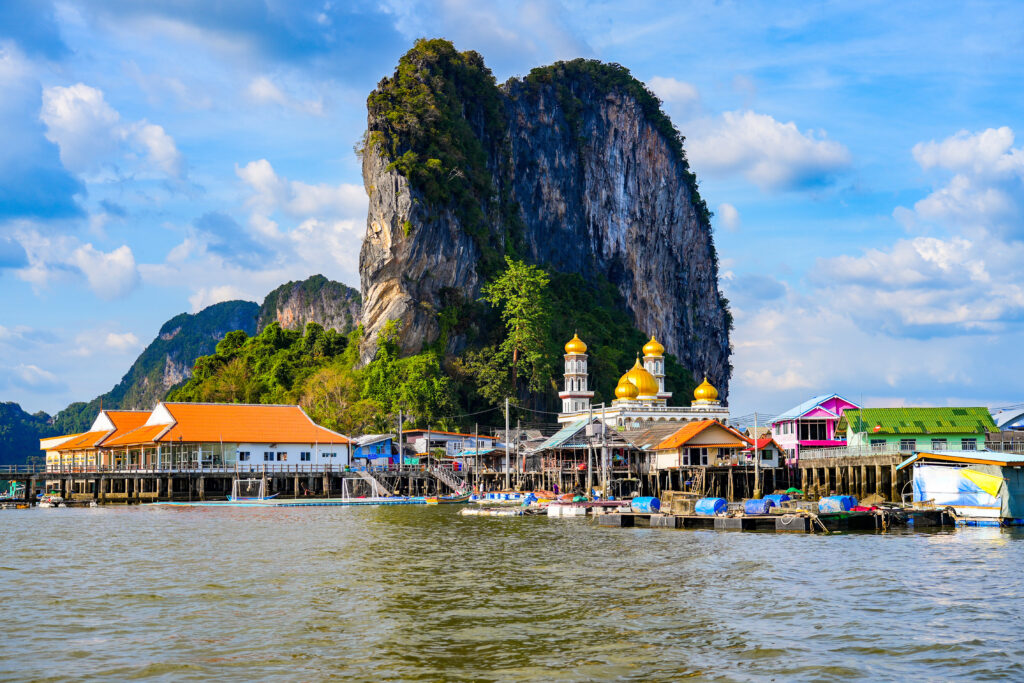 L’île de Koh Panyee et son marché flottant