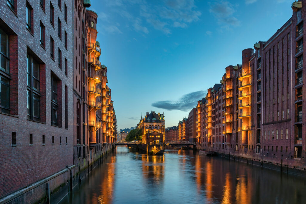 Les canaux de Hambourg