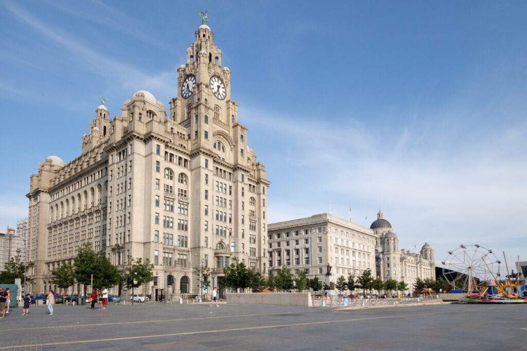 Le Liver Building à Liverpool