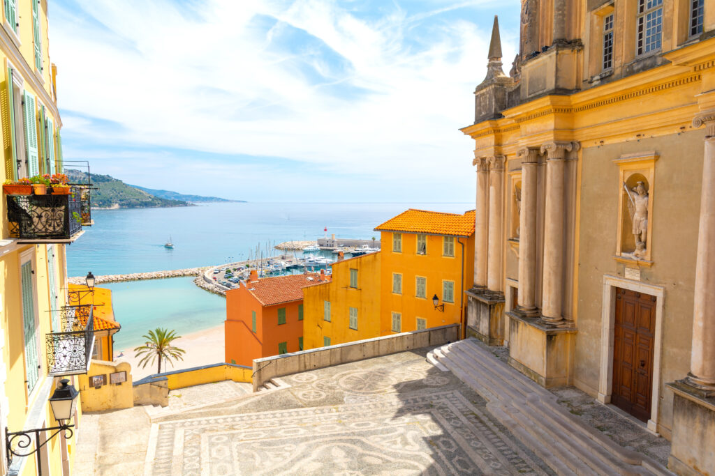 Vue sur Menton