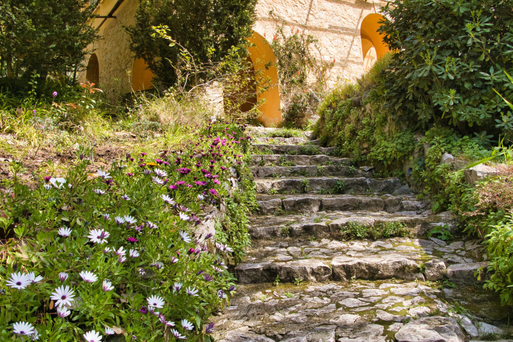 Le jardin serre de la Madone