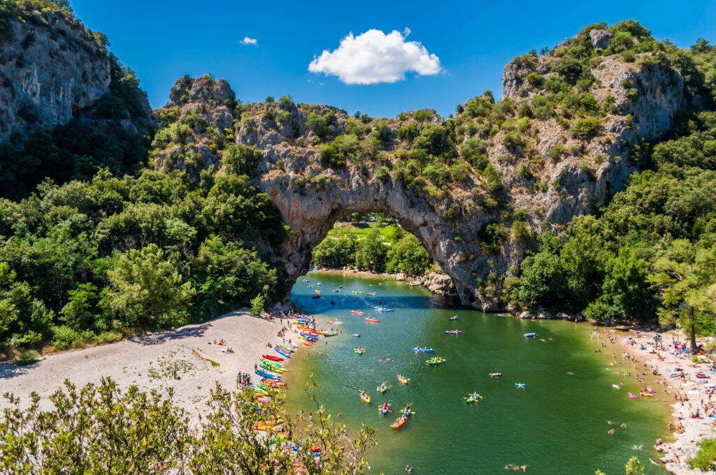 Vallon pont d'arc, Ardèche 