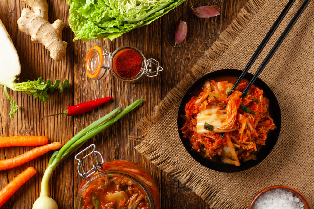 Le fameux Kimchi, spécialité culinaire de Corée du Sud