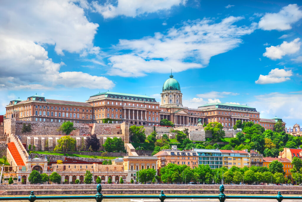 Le palais du château de Budapest
