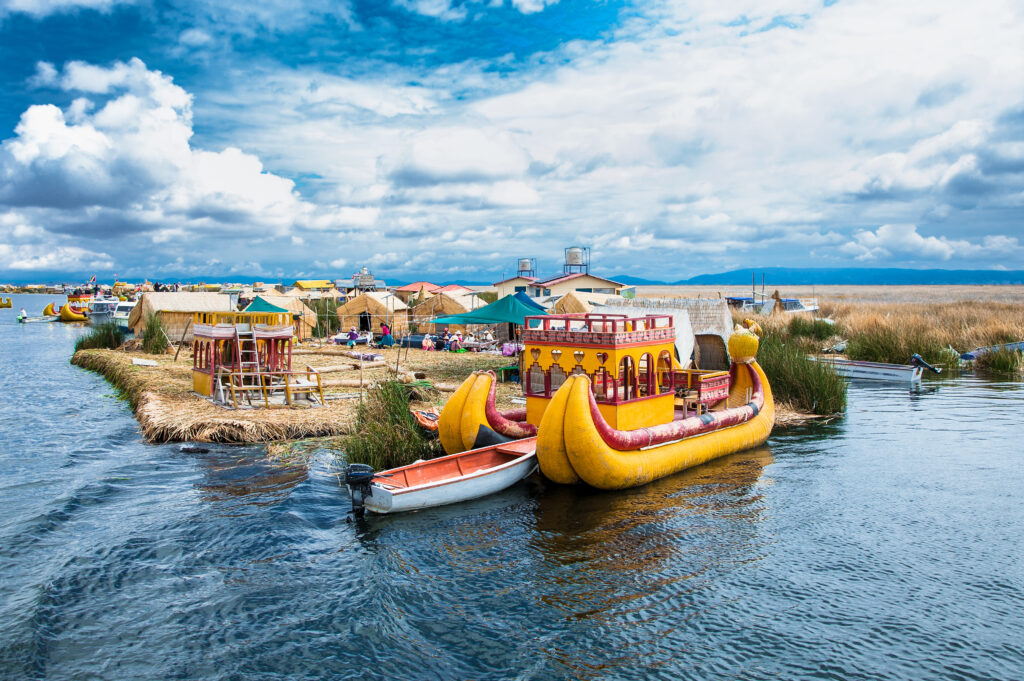 Le lac Titicaca en Bolivie