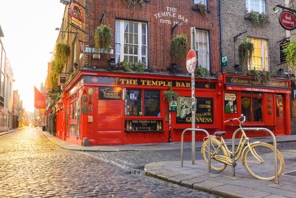 Le Temple Bar à Dublin