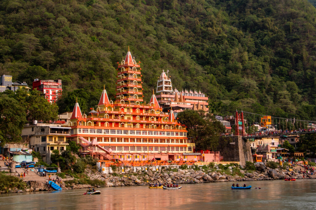 Vue sur Rishikesh