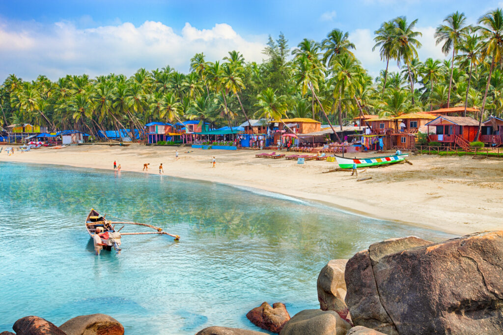 Plage à Goa 