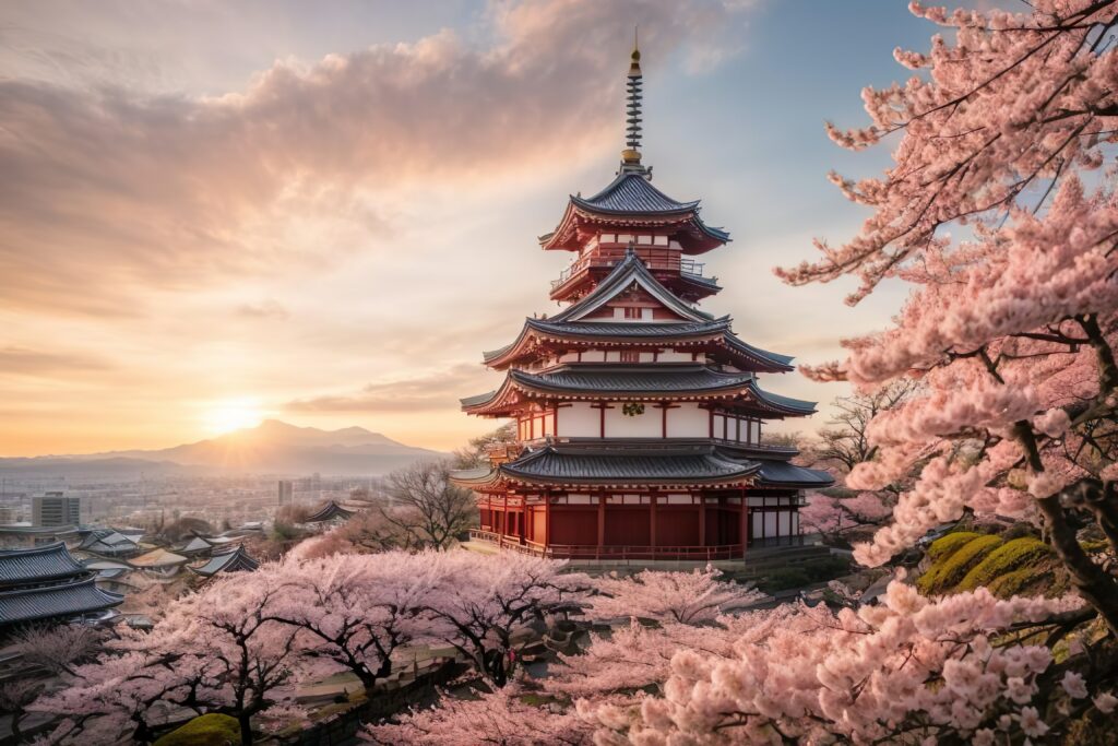 Le temple Shi Tennō-ji à Osaka