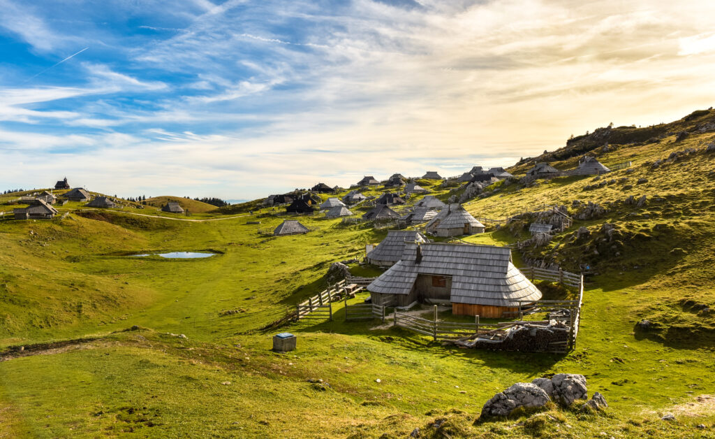 Velika Planina, village de bergers