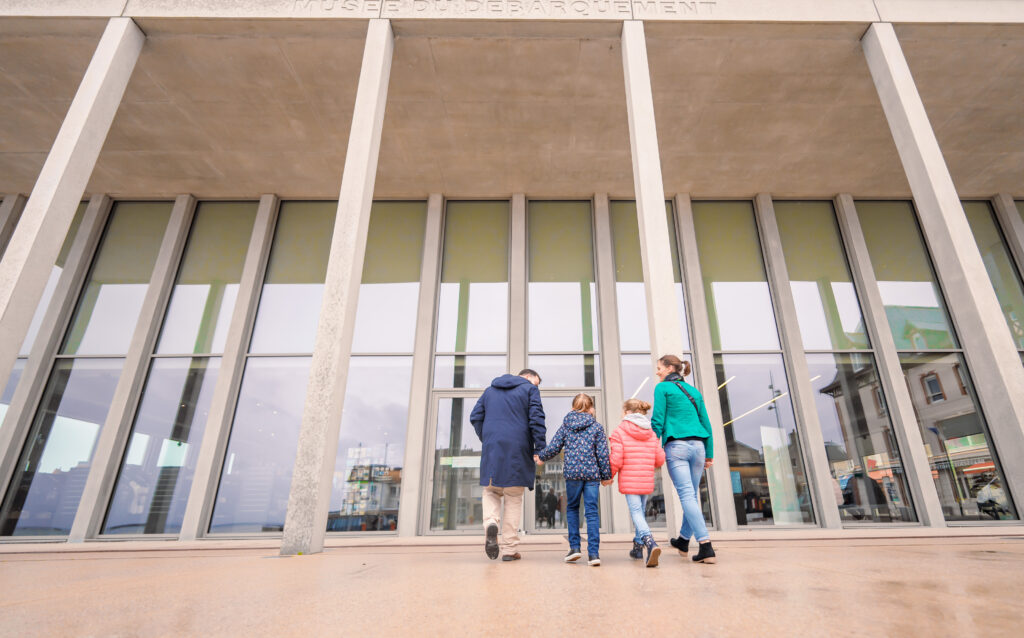 Entrée du Musée du Débarquement 