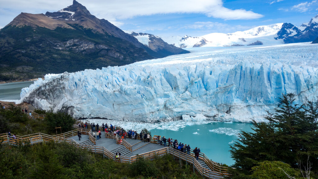 Vue sur le glacier Perito Moreno 