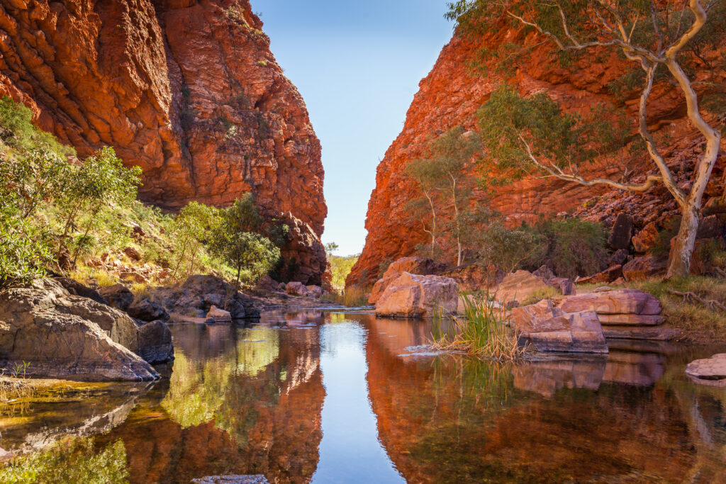 Simpson Gap à côté de Alice Springs
