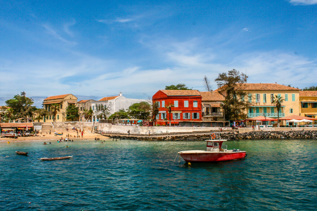 île de Goree à Dakar au Sénégal