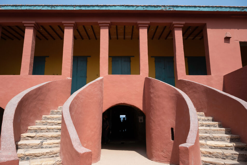 La Maison des Esclaves sur l'île de Goree au Sénégal