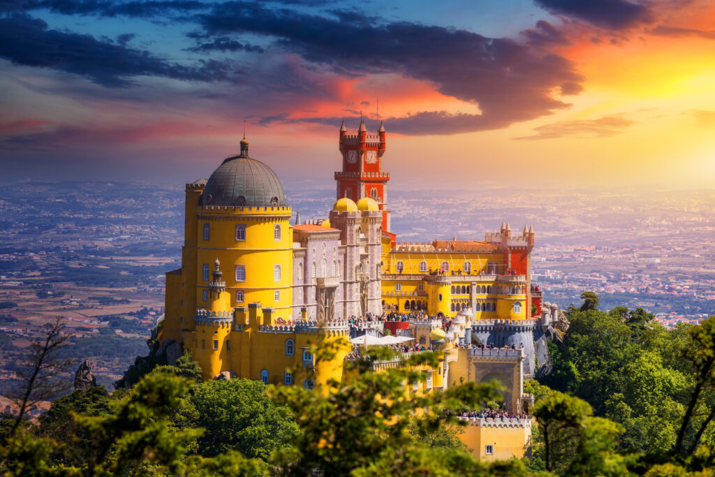 Le Palais national de Pena à Sintra