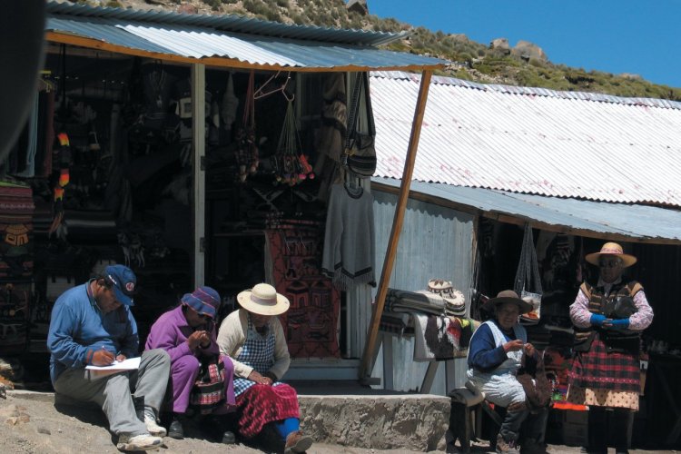 Villageois à Parinacota - © Arnaud BONNEFOY
