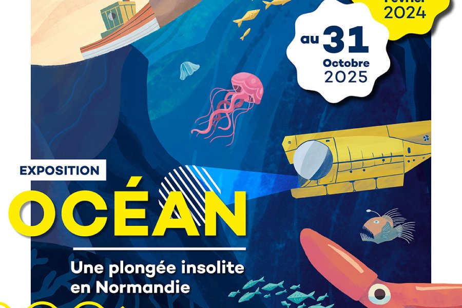 Exposition OCÉAN, une plongée insolite en Normandie