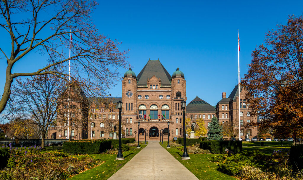 L’Assemblée législative de l’Ontario
