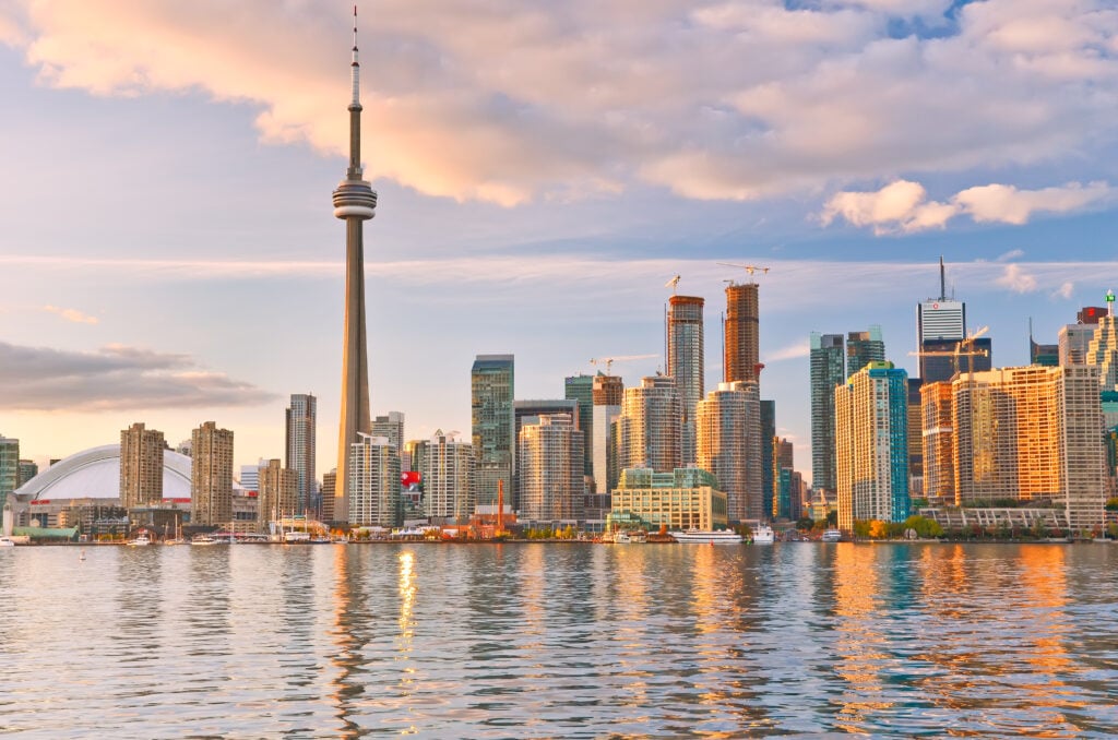 Vue sur Toronto et la Tour CN