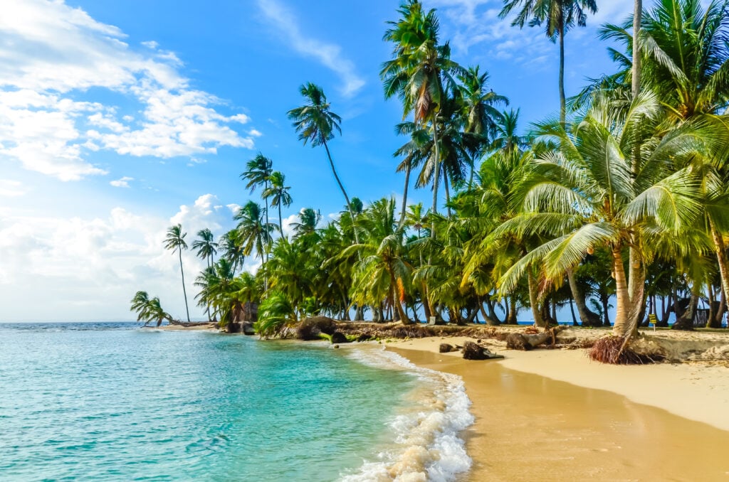 L'île de San Blas à Kuna Yala, Panama