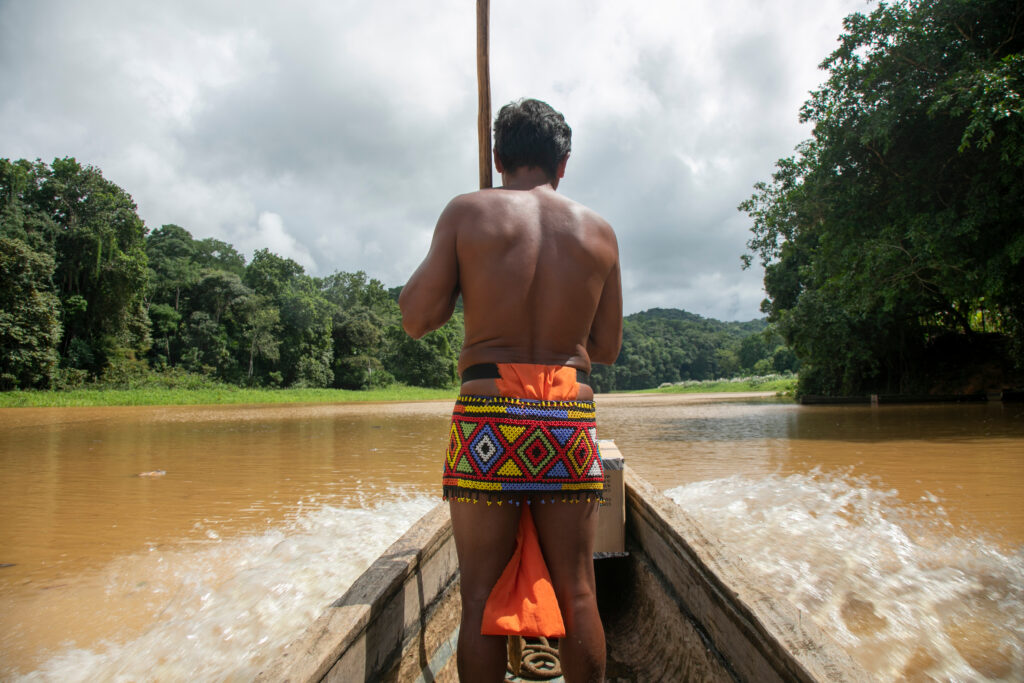 Fleuve à Gamboa, au cœur de la forêt panaméenne