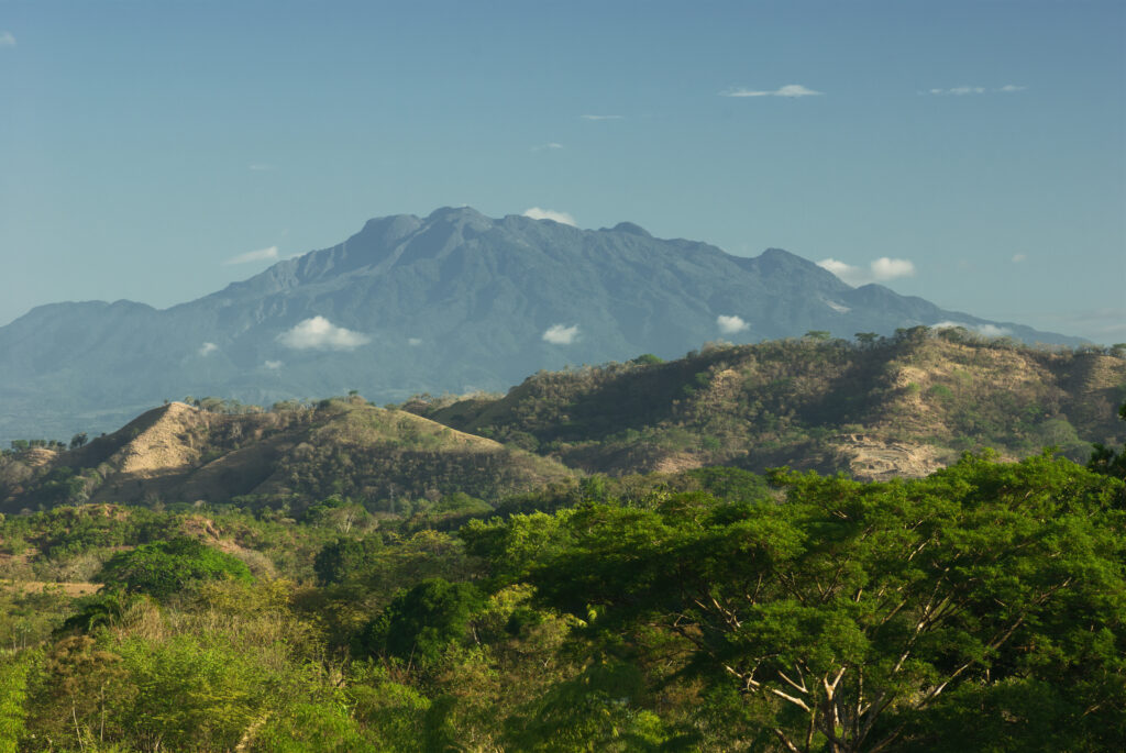 Vue sur le volcan Barú