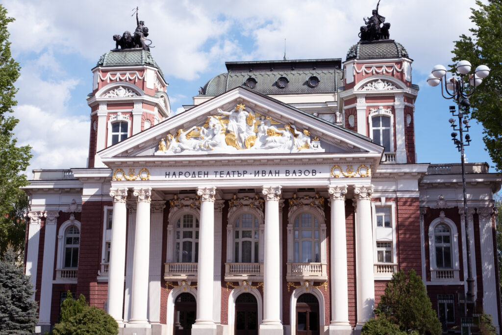 Le théâtre national Ivan Vazov à Sofia