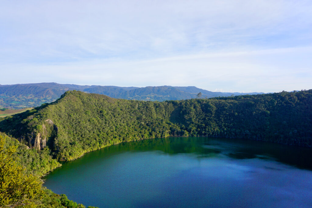 La lagune de Guatavita