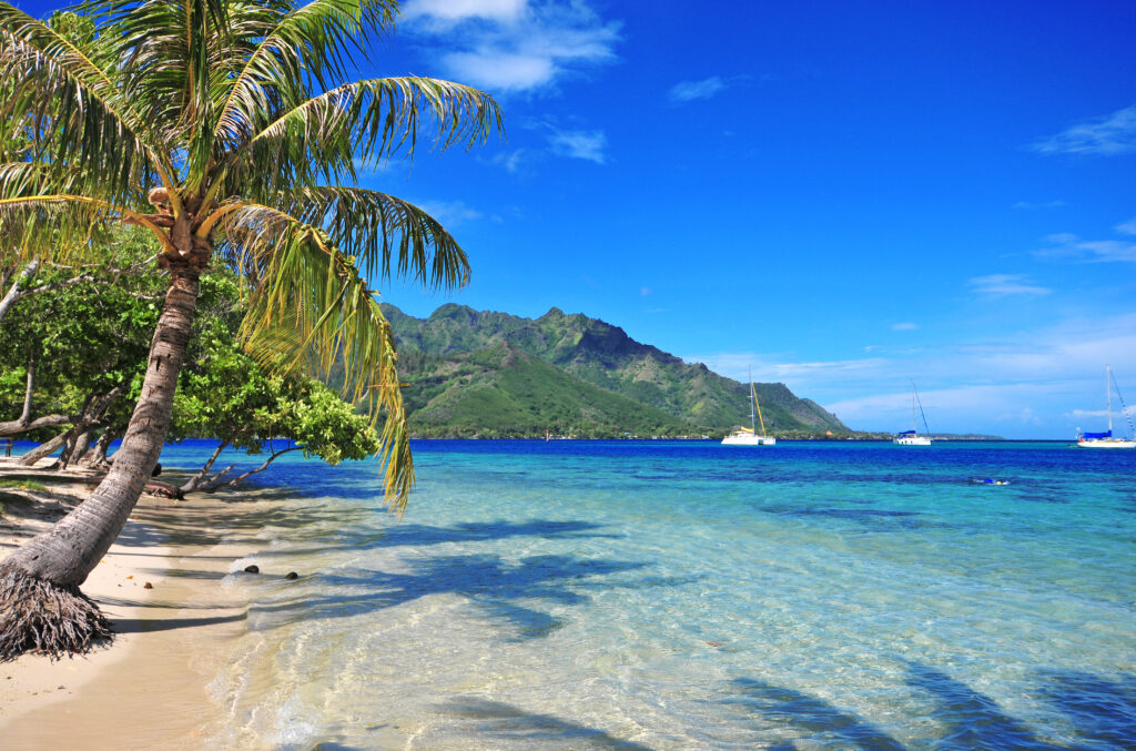 Eaux turquoises de Moorea