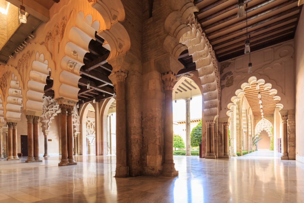 Le palais islamique de l’Aljaferia à Zaragoza