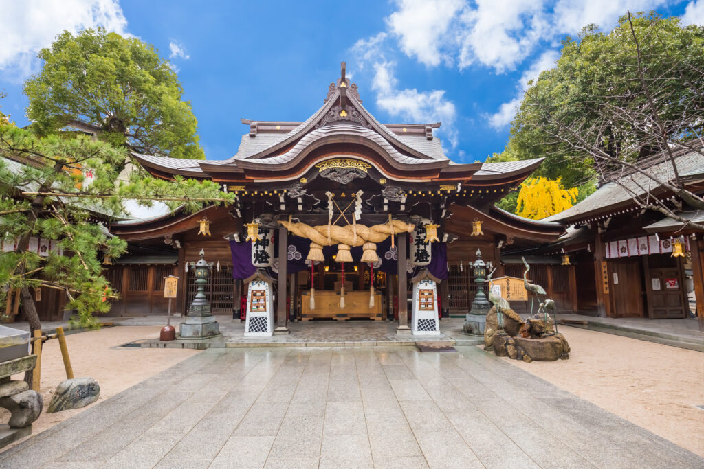 Temple de Tocho-ji à Fukuoka au Japon