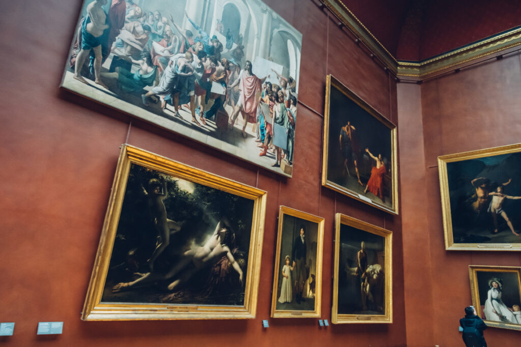 Intérieur du Musée du Louvre