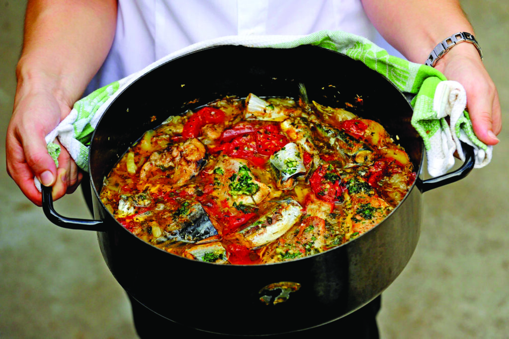 Soupe de poissons.