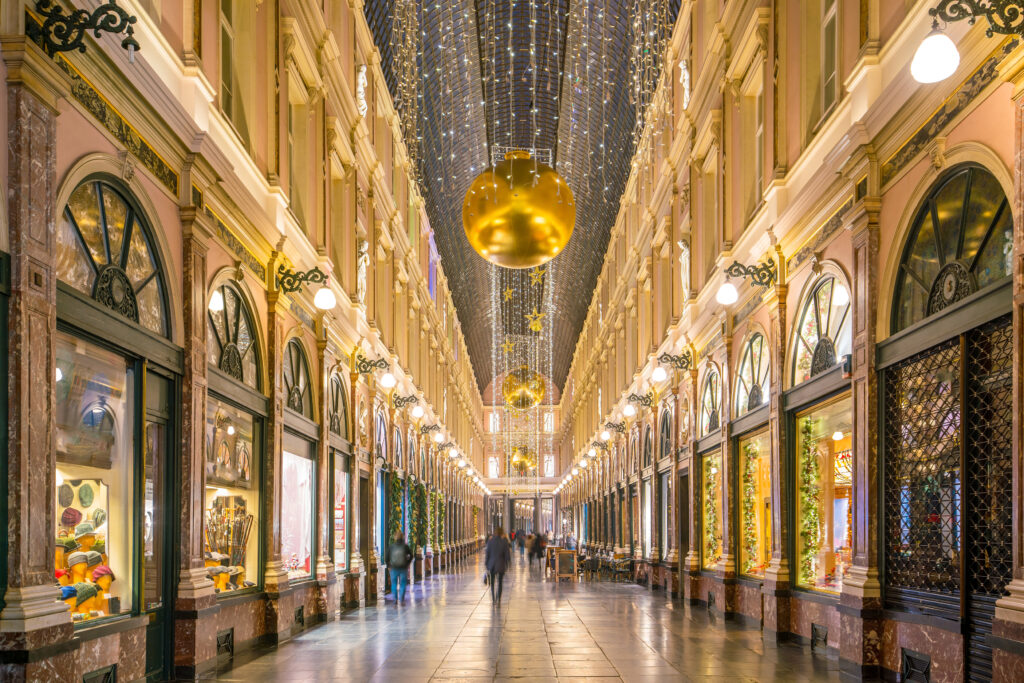 Galeries Royales de Saint-Hubert à Bruxelles